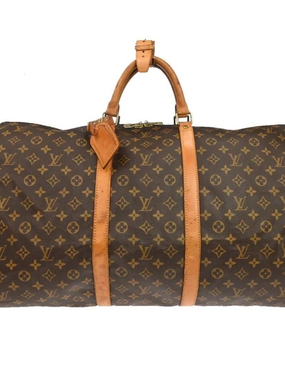 LOUIS VUITTON KEEPALL 60 TRAVEL HANDBAG MONOGRAM